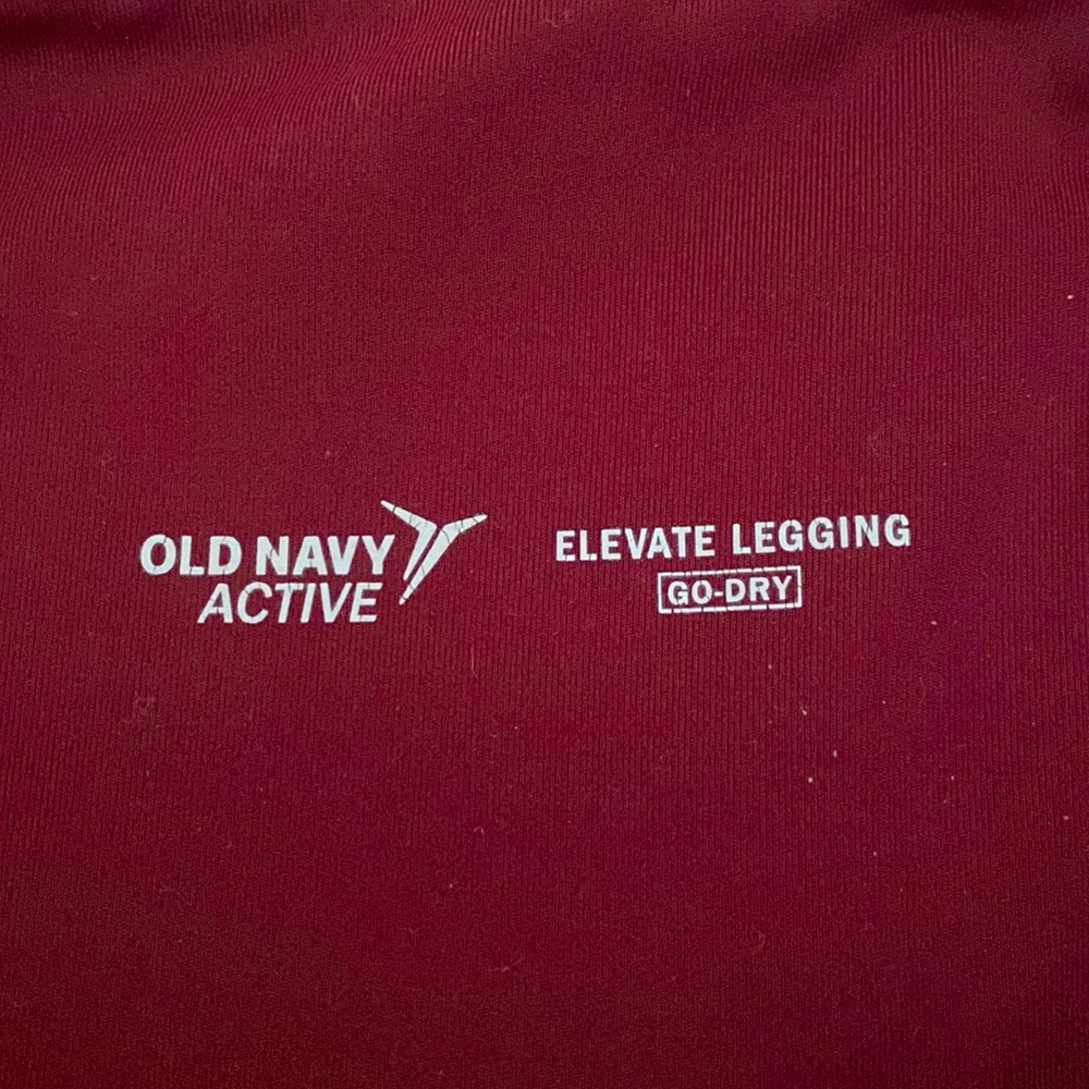 maroon leggings
